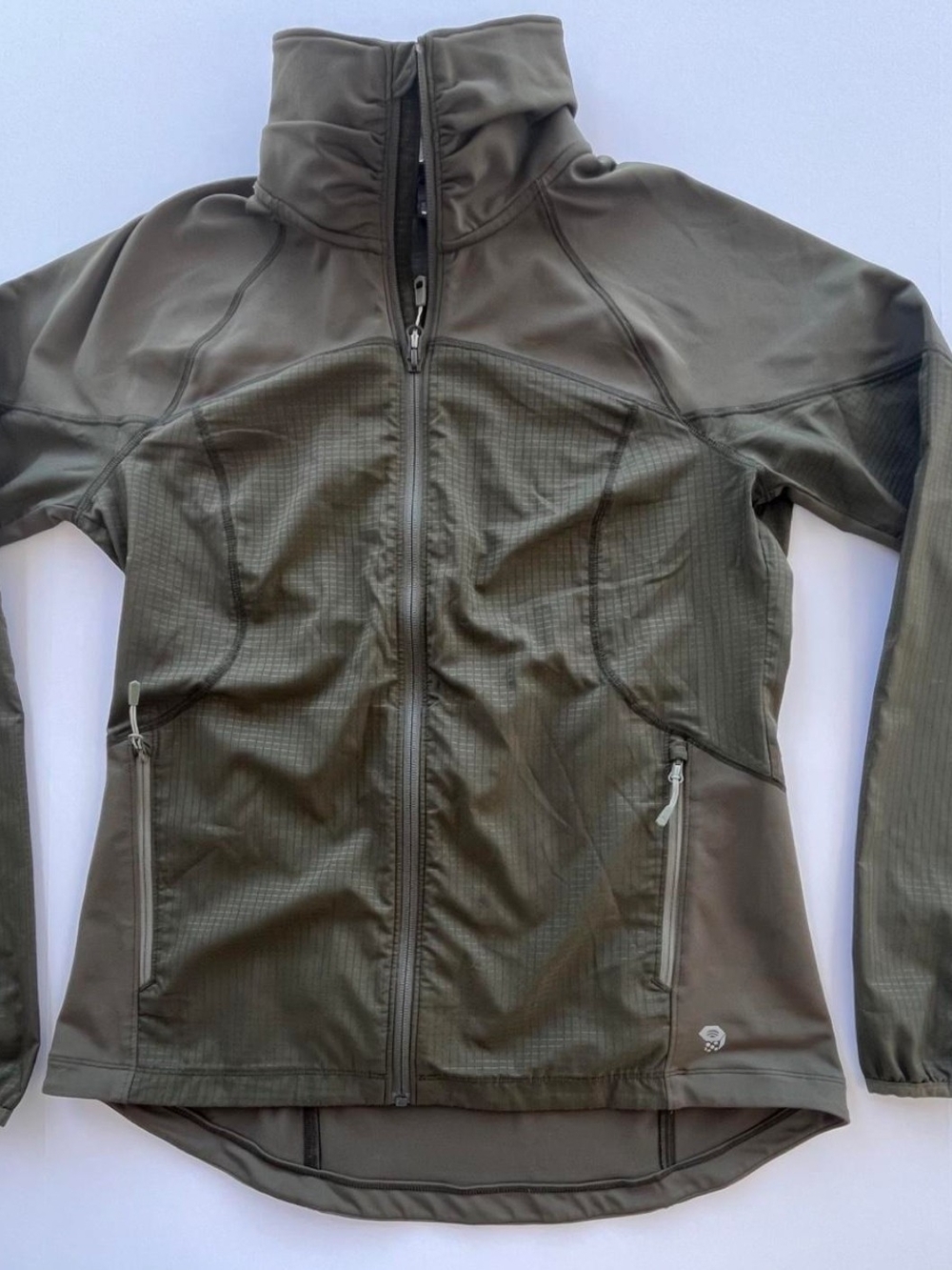 Mountain Hardwear Women's Olive Green Utility Softshell Jacket